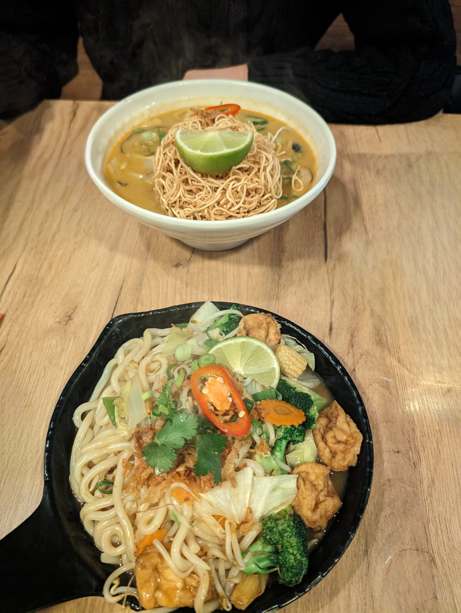 Delicious Thai ramen and noodles in Brussels.