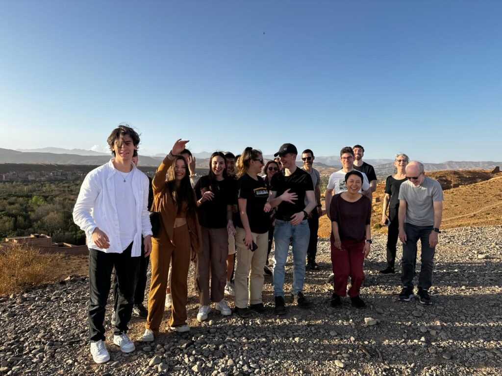 Our tour group on the 3 day Morocco desert tour