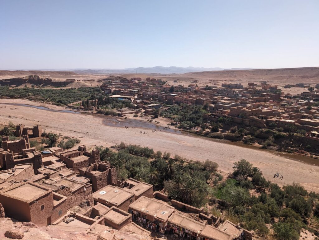 Air Ben Haddou from above: well worth a visit even if you don't go on a Morocco desert tour.
